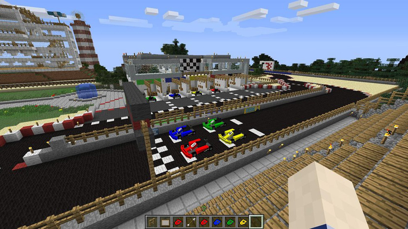 Illustration for article titled There's Going To Be A Mario Kart Tournament…In Minecraft